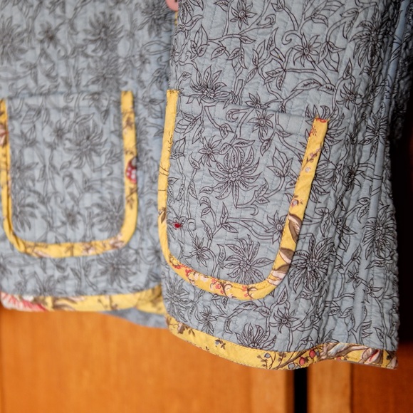 Reversible Quilt Shacket - Picture 16 of 16